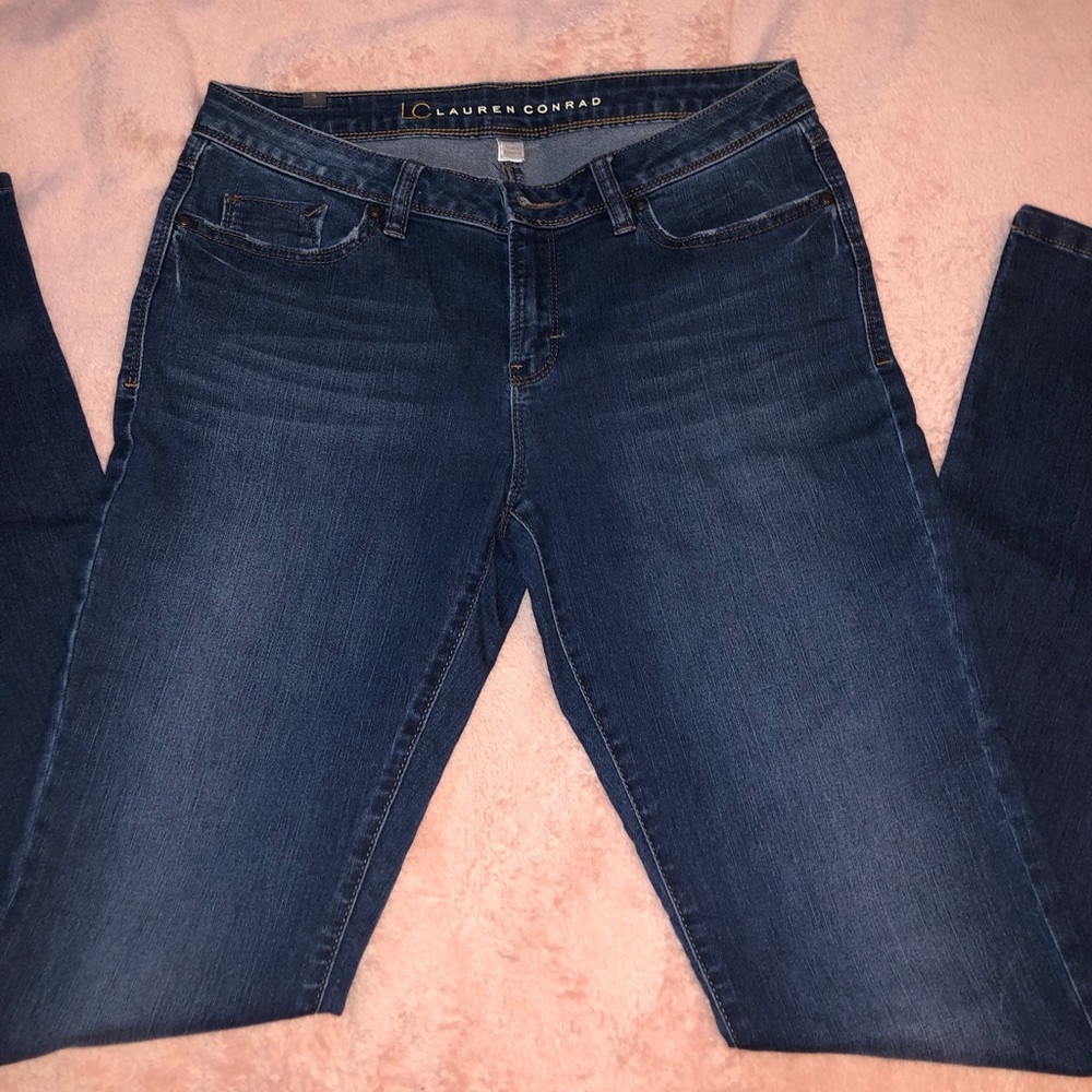 LC Lauren Conrad Straight Cut Jeans